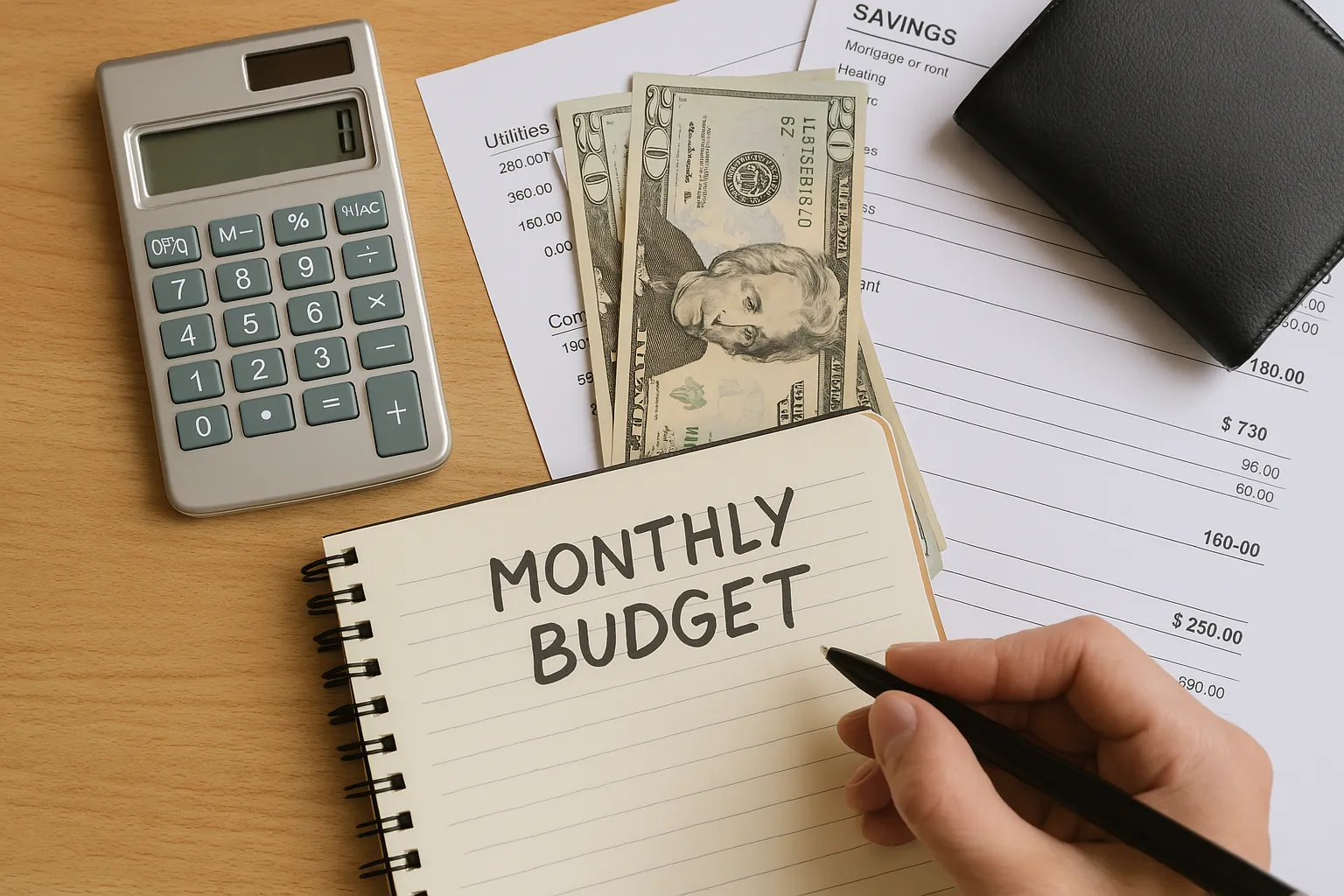 Simple Strategy for Financial Balance